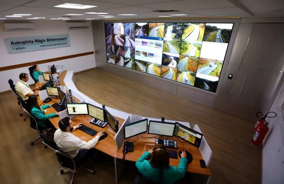 Central de monitoramento e segurança